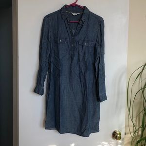 Boden chambray dress size 8